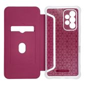 Pokrowiec etui z klapką Piano Book malinowe SAMSUNG Galaxy S23 FE / 3