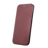 Pokrowiec etui z klapką Portfelowe Smart Diva burgundowe Honor 90 Lite / 6