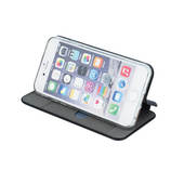 Pokrowiec etui z klapką Portfelowe Smart Diva czarne APPLE iPhone 15 Plus / 3