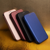 Pokrowiec etui z klapką Portfelowe Smart Diva granatowe Xiaomi Redmi Note 13 / 12