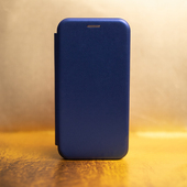 Pokrowiec etui z klapką Portfelowe Smart Diva granatowe Xiaomi Redmi Note 13 / 8
