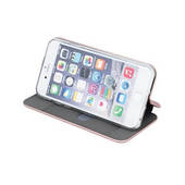 Pokrowiec etui z klapką Portfelowe Smart Diva różowe APPLE iPhone 9 / 3
