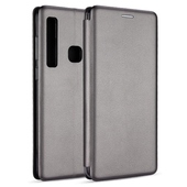 Pokrowiec etui z klapk Portfelowe Smart Diva szare do SAMSUNG Galaxy S10+