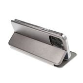 Pokrowiec etui z klapką Portfelowe Smart Diva szare Xiaomi Redmi Note 13 / 3