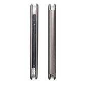 Pokrowiec etui z klapką Portfelowe Smart Diva szare Xiaomi Redmi Note 13 / 5