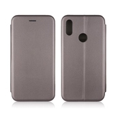 Pokrowiec etui z klapk� Portfelowe Smart Diva szare do Xiaomi Redmi Note 7