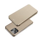 Pokrowiec etui z klapką Portfelowe Smart Diva złote Xiaomi Redmi Note 13 / 4