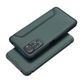 Pokrowiec etui z klapką RAZOR Book ciemnozielone do Xiaomi Redmi 12C
