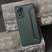 Pokrowiec etui z klapką RAZOR Book ciemnozielone Xiaomi Redmi Note 13 / 7