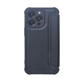 Pokrowiec etui z klapką RAZOR Book czarne APPLE iPhone 7