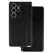 Pokrowiec etui z klapk Razor Leather Book czarne do SAMSUNG Galaxy A54 5G