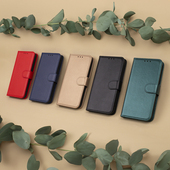 Pokrowiec etui z klapką Smart Classic złote SAMSUNG Galaxy A26 5G / 12