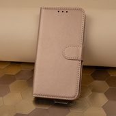 Pokrowiec etui z klapką Smart Classic złote SAMSUNG Galaxy A26 5G / 6