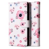 Pokrowiec etui z klapk� Tech-protect Wallet Bloom bia�e do SAMSUNG Galaxy A13
