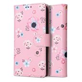 Pokrowiec etui z klapk� Tech-protect Wallet Bloom r�owe do SAMSUNG Galaxy A13