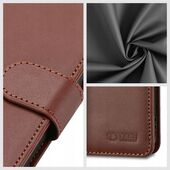 Pokrowiec etui z klapką Tech-protect Wallet Czarne czarne MOTOROLA Edge 50 neo / 3