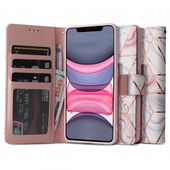 Pokrowiec etui z klapką Tech-protect Wallet marble APPLE iPhone 11