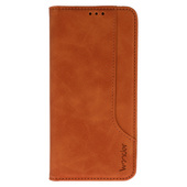 Pokrowiec etui z klapką Wonder Prime brązowe Xiaomi Redmi Note 10 Pro Max / 2
