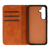 Pokrowiec etui z klapką Wonder Prime brązowe Xiaomi Redmi Note 10 Pro Max / 4