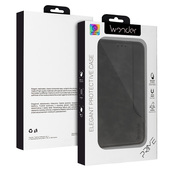 Pokrowiec etui z klapką Wonder Prime czarne Xiaomi Redmi Note 13 / 8
