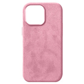 Pokrowiec etui zamszowe Alcane Magsafe Case jasnoróżowe APPLE iPhone 15 / 2
