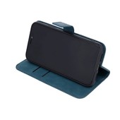 Pokrowiec etui z klapką na magnes Smart Velvet ciemnozielone APPLE iPhone 7 / 3