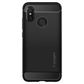 etui pancerne etui Spigen Rugged Armor czarne do Xiaomi Redmi 7