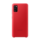 Pokrowiec etui oryginalne Silicone Cover czerwone do SAMSUNG Galaxy A41