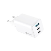 �adowarka sieciowa Szybka GaN 65W PD QC 3 porty USB-C i USB-A do SAMSUNG Galaxy S25 FE