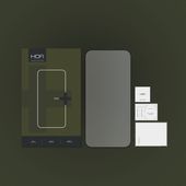 Szkło hartowane Hofi Glass Pro+ czarne APPLE iPhone 14 Pro / 4