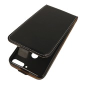 Pokrowiec z klapk� na magnes Prestige Slim Flexi czarny do HUAWEI Honor 7C