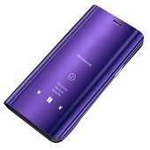 etui z klapk� etui Inteligentne Clear View fioletowe do HUAWEI Y6p