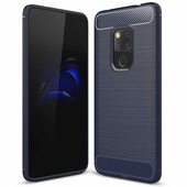 etui pancerne etui pancerne Karbon Case granatowe do HUAWEI Mate 20
