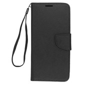 etui ksi��eczkowe etui z klapk� na magnes Fancy Case czarne do HUAWEI Mate 20 Pro