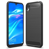 etui pancerne etui pancerne Karbon Case czarne do HUAWEI Y5 2019