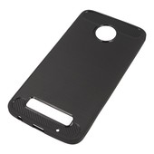 Pokrowiec etui pancerne Karbon Case czarne do Xiaomi Redmi Note 7 Pro