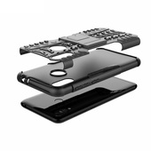 Pokrowiec etui pancerne Hybrid Case czarne ASUS ZenFone Max M2 / 2