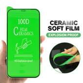 Szkło hartowane hybrydowe Ceramic czarne APPLE iPhone 13 Pro Max / 10