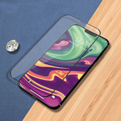 Szkło hartowane hybrydowe Ceramic czarne APPLE iPhone 13 Pro Max / 12