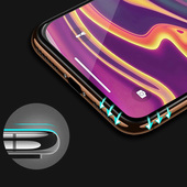 Szkło hartowane hybrydowe Ceramic czarne APPLE iPhone 13 Pro Max / 9
