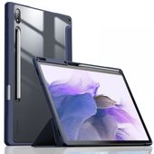 Pokrowiec Infiland Crystal Case 12.4 T730 / T736b niebieskie do SAMSUNG Galaxy Tab S7 FE 5G