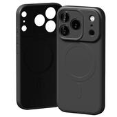 Pokrowiec etui na ty� Mercury z funkcj� MagSafe czarne do APPLE iPhone 17 Pro