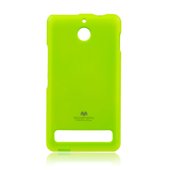 Pokrowiec etui silikonowe Mercury JELLY CASE limonkowy do SONY Xperia E4