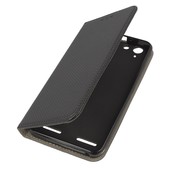 Pokrowiec etui z klapk� Magnet Book czarne do HUAWEI Honor View 10