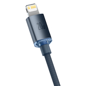Kabel USB Baseus Typ-C na Lightning 20W Crystal Shine Series 2m czarny APPLE iPad 7 10.2 / 3