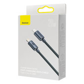 Kabel USB Baseus Typ-C na Lightning 20W Crystal Shine Series 2m czarny APPLE iPad 7 10.2 / 5