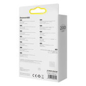 Kabel USB Baseus Typ-C na Lightning 20W Crystal Shine Series 2m czarny APPLE iPad 7 10.2 / 6