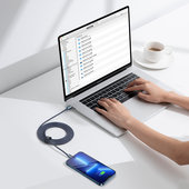 Kabel USB Baseus Typ-C na Lightning 20W Crystal Shine Series 2m czarny APPLE iPad 7 10.2 / 9