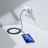 Kabel USB Baseus Typ-C na Lightning 20W Crystal Shine Series 2m czarny APPLE iPad 7 10.2 / 10