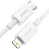 Kabel USB Baseus Superior Typ-C na Lightning 20W CATLYS-A02 1m biały APPLE iPad 7 10.2 / 2
